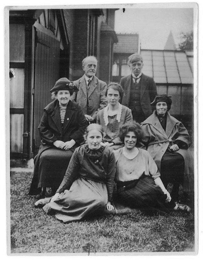 Bei der Quaeker-Familie Goodwin in Manchester, 1924